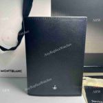 AAA Copy Montblanc Meisterstuck Soft Passport Holder Black Leather